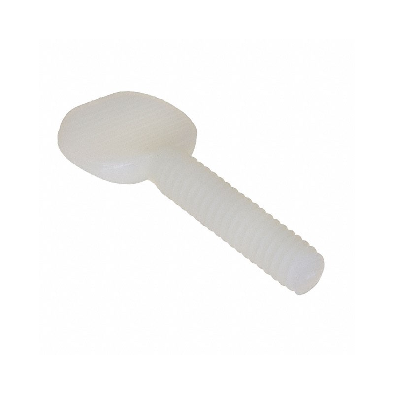 10 pcs : 092520100V - OVAL HEAD THUMB SCREW 1/4-20 THR