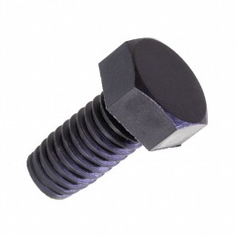 10 pcs : 0337516075B - UNSLOTTED HEX BOLT 3/8-16 THREAD
