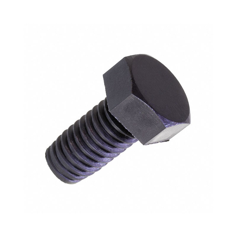 10 pcs : 0337516075B - UNSLOTTED HEX BOLT 3/8-16 THREAD