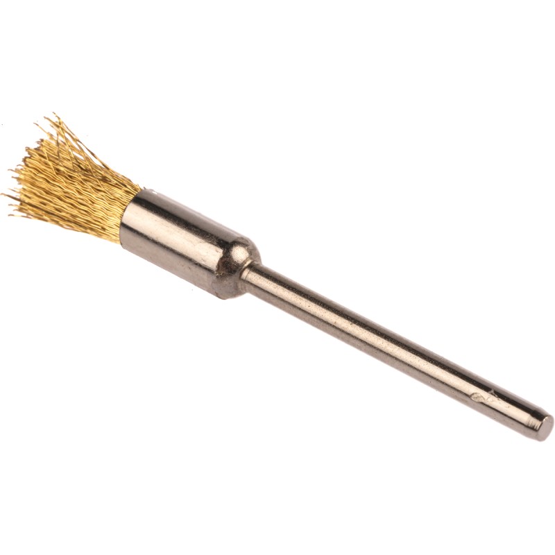 1 Bag of 3 - RS PRO Brass End Abrasive Brush