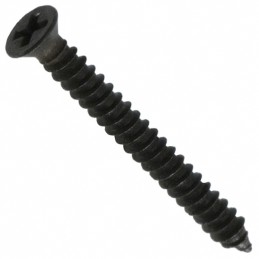 10 pcs : 6001 - SHT MTL SCREW FLAT PHIL 0 11