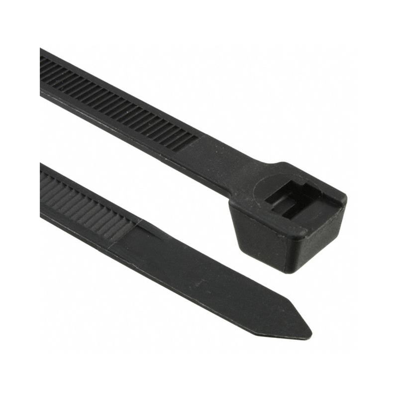 10 pcs : CT48BK175-L - CBL TIE LOCKING BLK 175LBS 3.99'