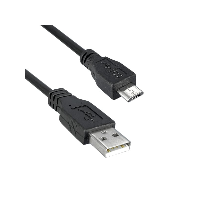 10 pcs : 3025033-01 - CBL USB2.0 A PLUG-MCR B PLUG 1'