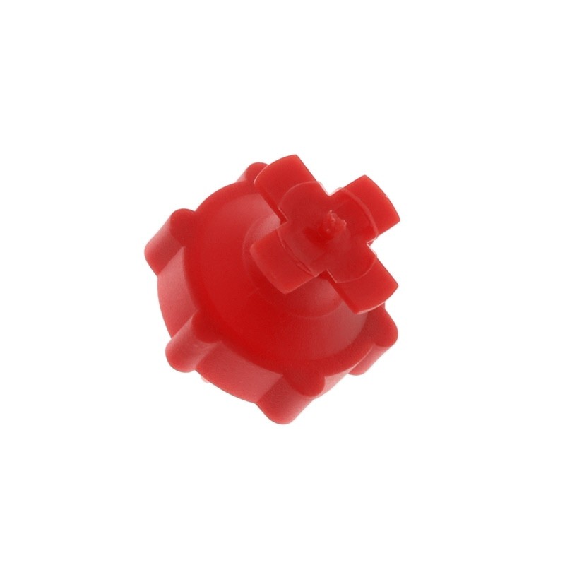 10 pcs : UN9996A - UNIVERAL THREADED PLUG:LDPE RED,