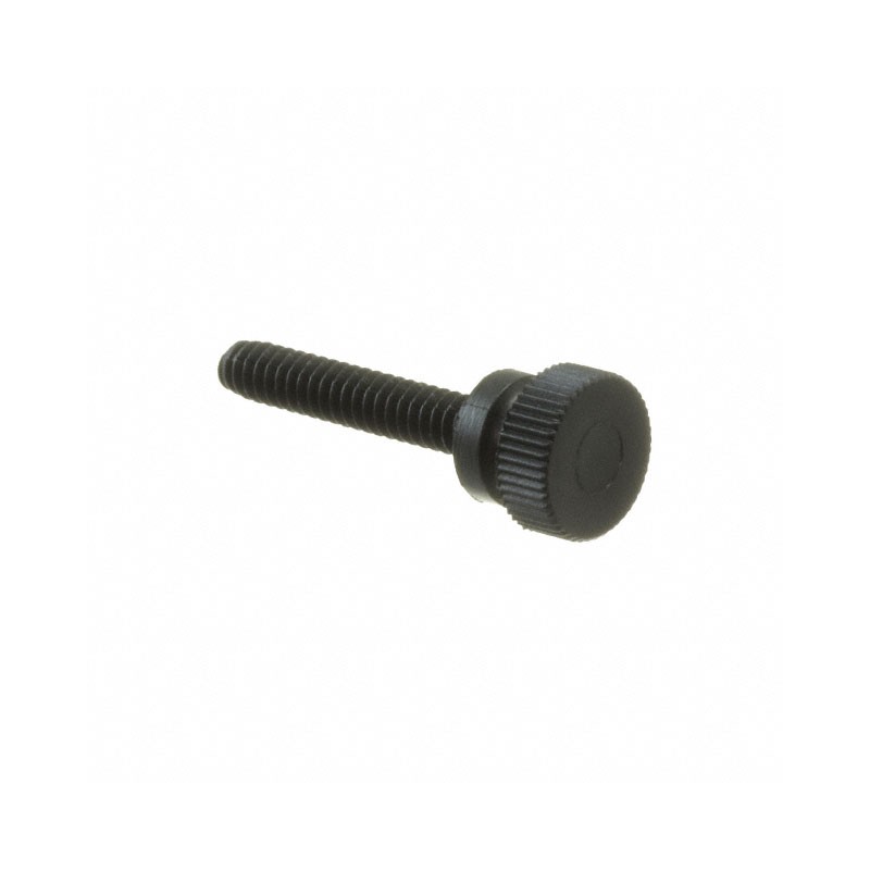 10 pcs : 090632075TB - KNURLED THUMB SCREW 6-32 THREAD