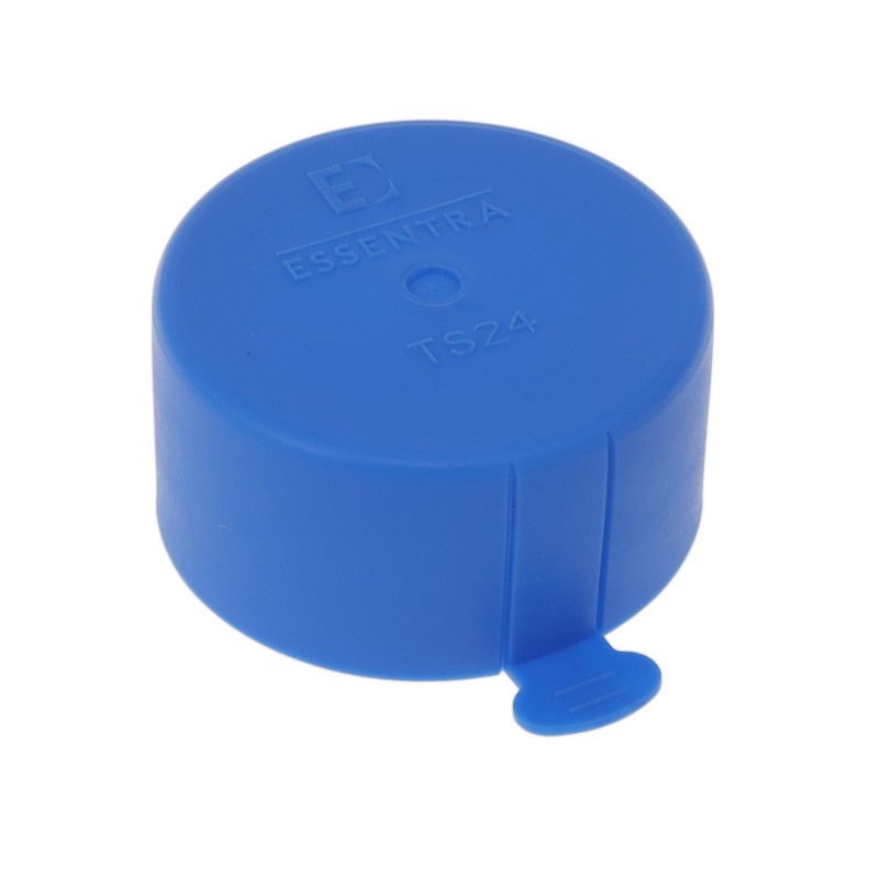 10 pcs : TS24A - TEAR-TAB CAP - COMPATIBLE THREAD