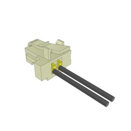 10 pcs : S1SS-02-28-GF-10.00-L - MICRO MATE SINGLE ROW DISCRETE W