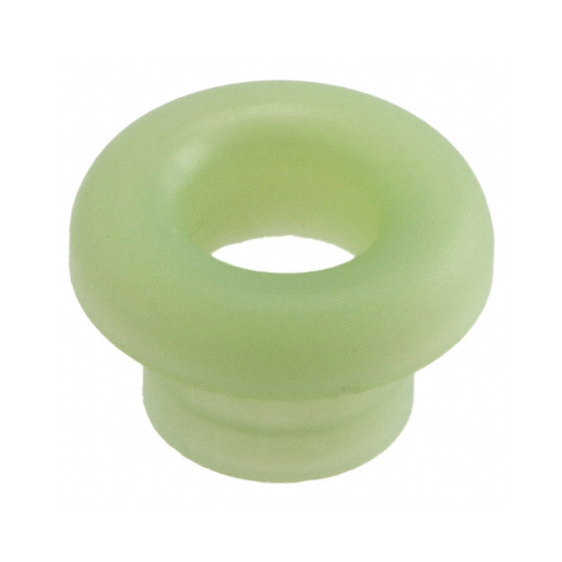 10 pcs : GFA-N4A - GROMMET FLIP 0.251' NYLON GREEN