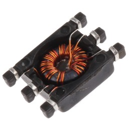 5 pcs - Wurth, WE-SL3 SMD Common Mode Line Filter with a Ferrite Core, 20 μH -30 - +50% Wire-Wound 500mA Idc