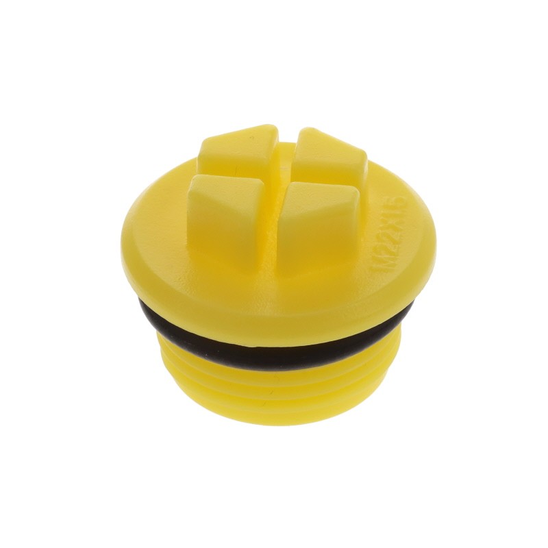 10 pcs : 498665 - THREADED O-RING PLUG 28.0 MM 1.