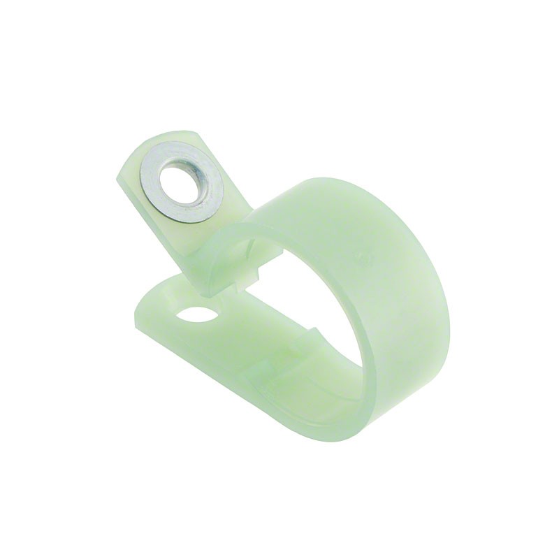 10 pcs : NM-13-R13 - CBL CLAMP P-TYPE GREEN FASTENER