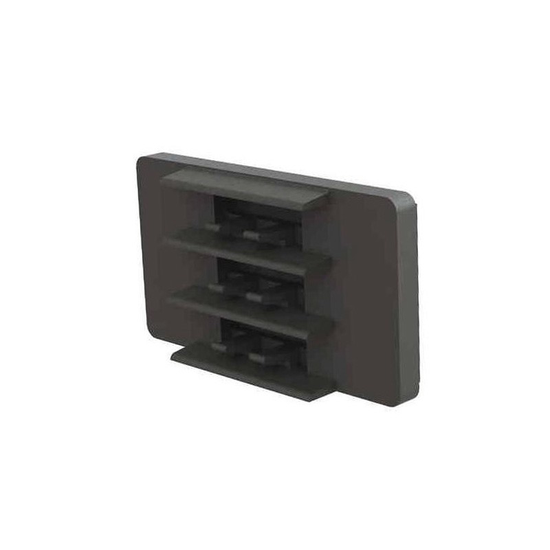 10 pcs : EFA04-02-ASS - FIBER OPTIC FBR CLIP 3WAY BLK