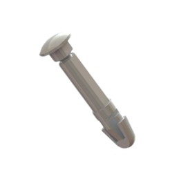 10 pcs : SLPA125-500-01 - SNAP LOCK PIN 0.656' NYLON NRTL