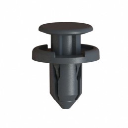 10 pcs : 1301299 - PUSH-IN RIVETS, BLACK, .315 IN H