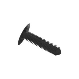 10 pcs : 27RT2811000 - BLACK NYLON 6/6 FIR TREE RIVETS,