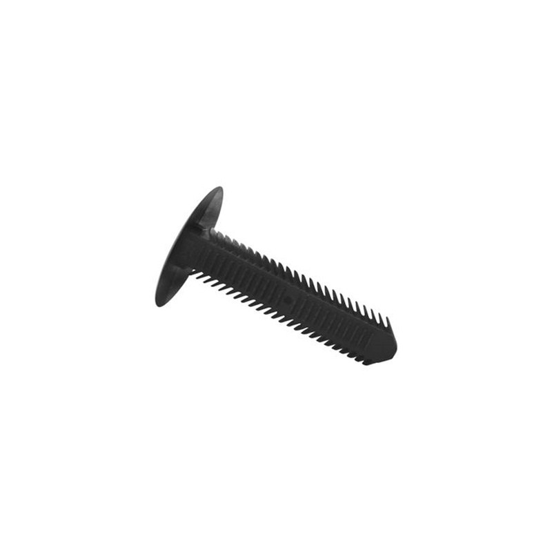 10 pcs : 27RT2811000 - BLACK NYLON 6/6 FIR TREE RIVETS,