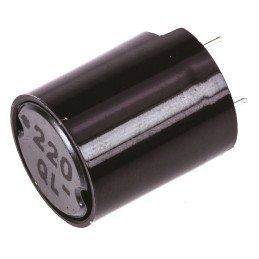 5 pcs - Panasonic 22 μH ±10% Ferrite Leaded Inductor, 2.8A Idc, 40mΩ Rdc, ELC11D