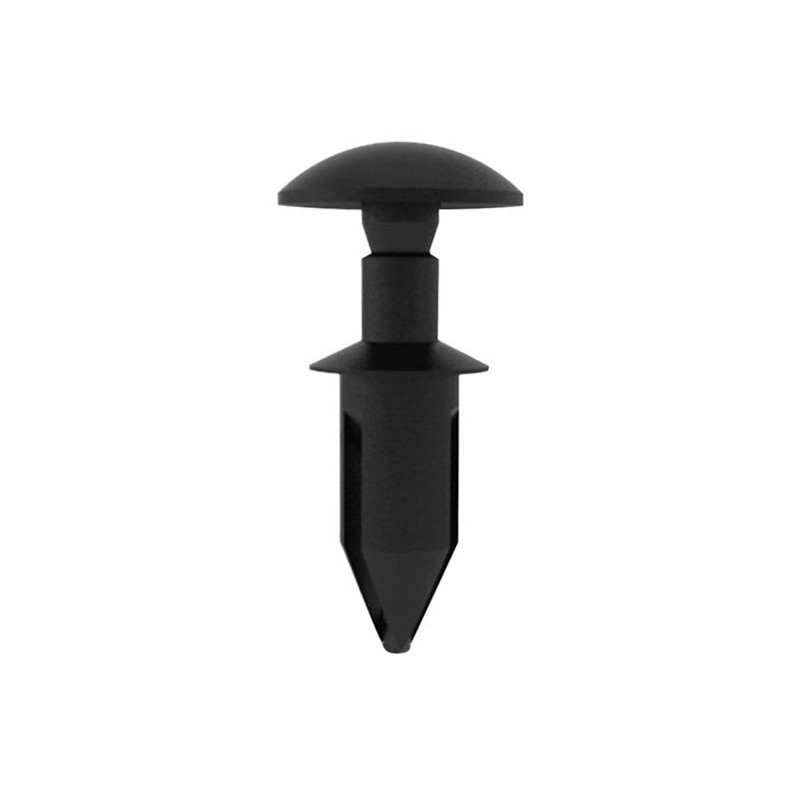 10 pcs : 495201 - BLACK NYLON 6 TOUGH RIVET, -.197