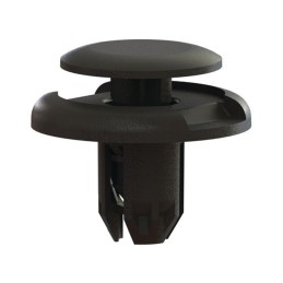 10 pcs : 1301303 - PUSH-IN RIVETS, BLACK, .315 IN H