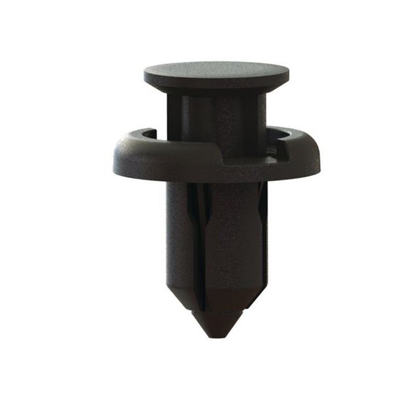 10 pcs : 1301300 - PUSH-IN RIVETS, BLACK, .394 IN H