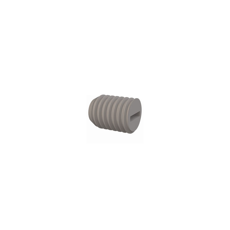 10 pcs : 50M100150R016 - SET SCREW, SLOTTED HEAD, M10 X 1