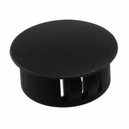 10 pcs : 8606 - HOLE PLUG 0.875' NYLON BLACK