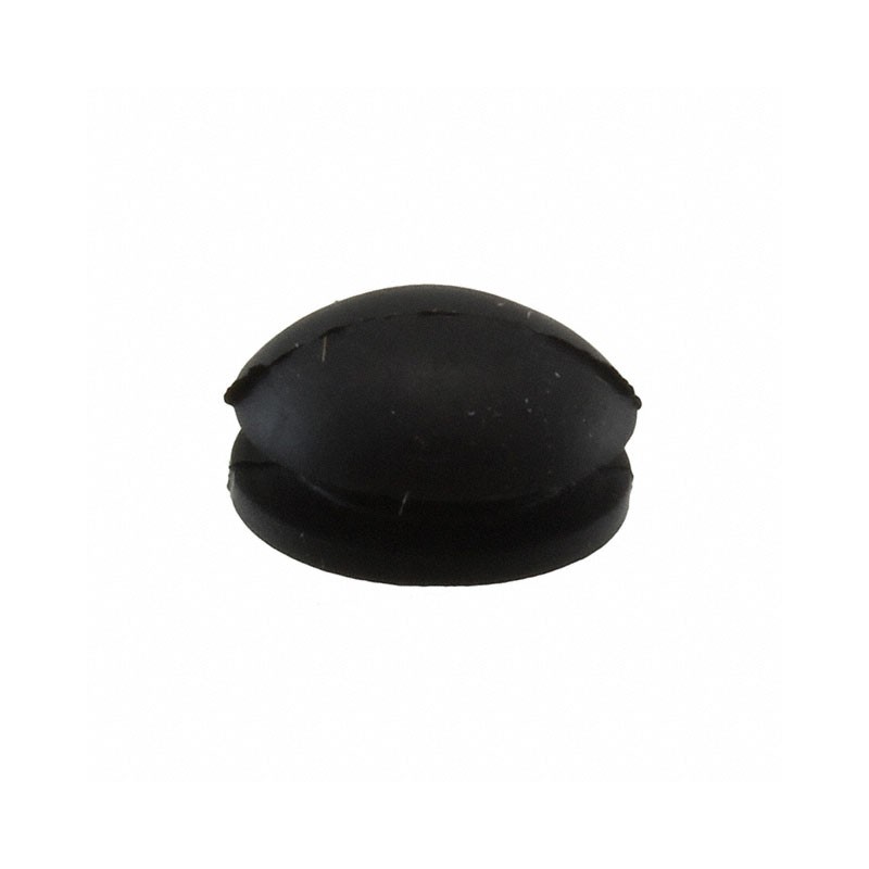 10 pcs : 15151B - HOLE PLUG 0.252' THRMPLTC BLACK