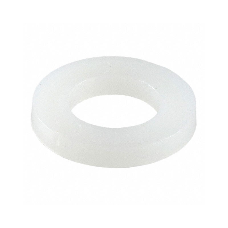 10 pcs : 17M12DIN34815 - FLAT WASHER, NYLON, NATURAL, 13.