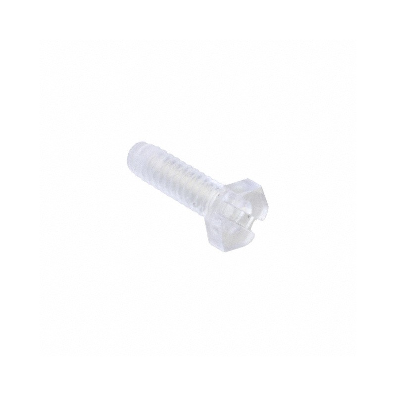 10 pcs : 010440X037PC - HEX SLOTTED SCREW 4-40 THREAD 3/