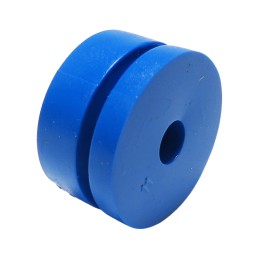 10 pcs : G-511-1 - SCREW GROMMET THERMOPLASTIC BLUE