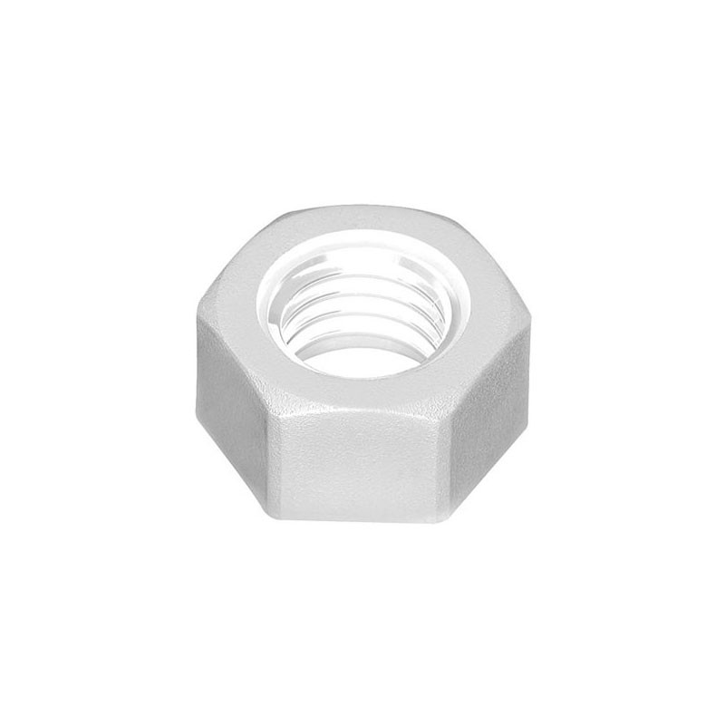 10 pcs : 0462511HJN - JAM NUTS, NATURAL, NYLON 6/6, 5/