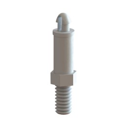 10 pcs : SCBST-4-01 - CBS STUDDED TEARDROP NAT 1/4'