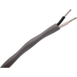 1 Reel of 152 M - Belden 2 Core, 1.3 mm² CSA, 6.96mm od, 152m, Chrome