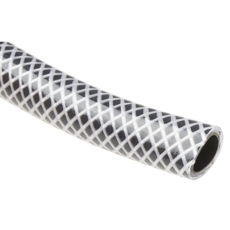 1 pcs - RS PRO Hose Pipe, PVC, 10mm ID, 14mm OD, Black, 30m