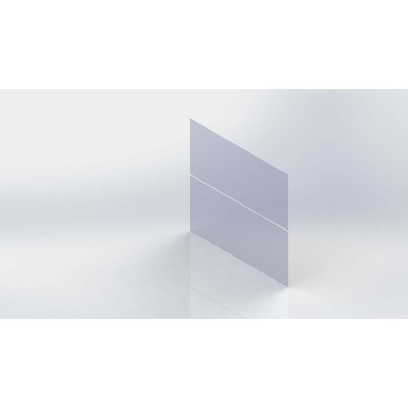 1 pcs - Bosch Rexroth Transparent Protective Screen Panel, 2000mm Height, 1000mm Width