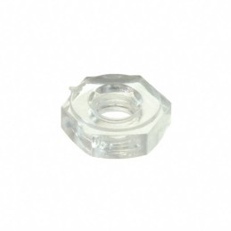 10 pcs : 0400832HNPC - HEX NUT 8-32 THREAD .130 HEIGHT