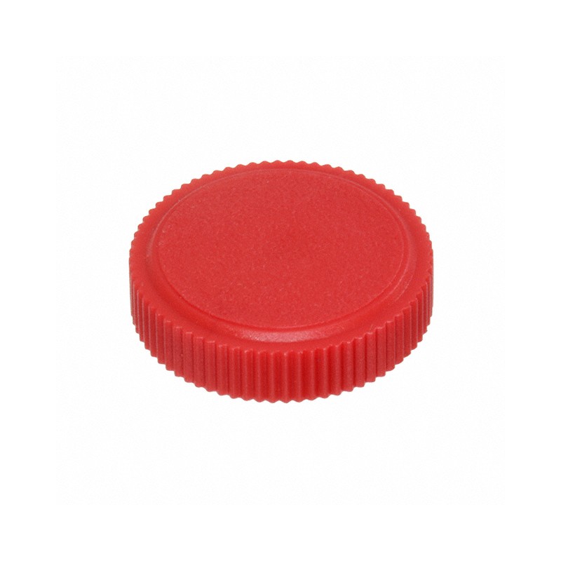 10 pcs : 29M500RRD - ROUND THUMB SCREW KNOBS, NO SCRE