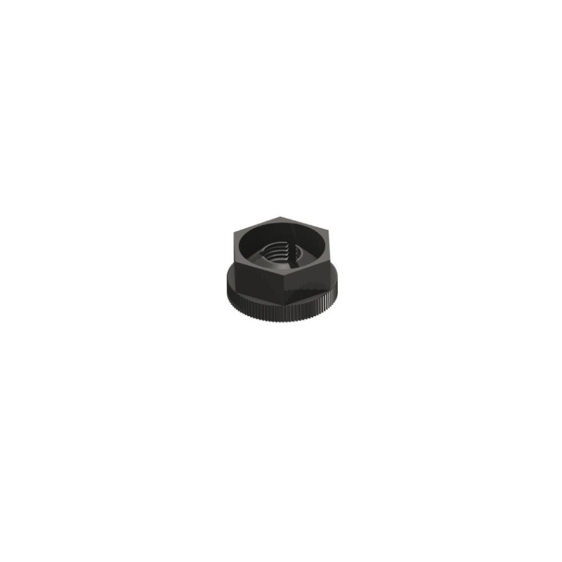10 pcs : 1442505 - KWIK NUT 0.370' NYLON M4