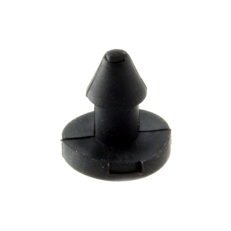 10 pcs : POF-40022 - FOOT CYLINDRICAL 0.311' DIA BLK