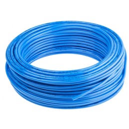 1 Bag of 50 - Festo Compressed Air Pipe Blue Polyurethane 12mm x 50m PUN-H Series, 197387