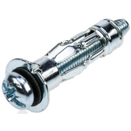 1 Pack of 25 - RawlPlug Steel Expanding Bolt Cavity Fixing, 12mm fixing hole diameter