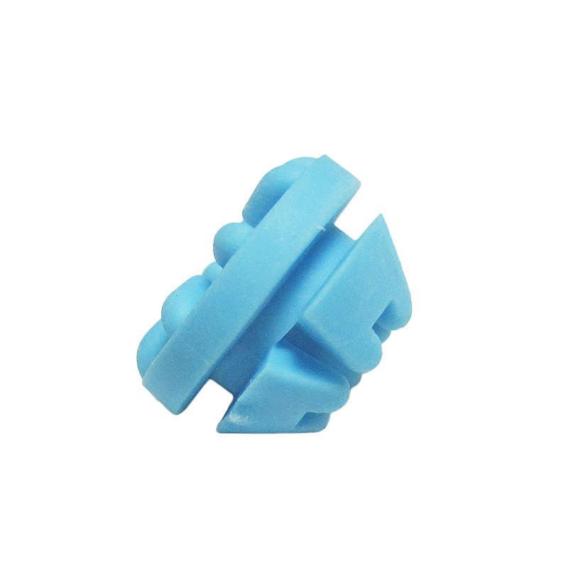 10 pcs : P-415-C8002 - SCREW GROMMET THERMOPLASTIC BLUE