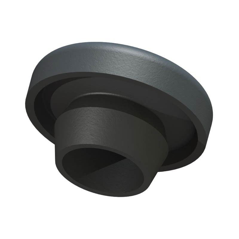 10 pcs : BP-16231 - HOLE PLUG 0.472' THRMPLTC BLACK