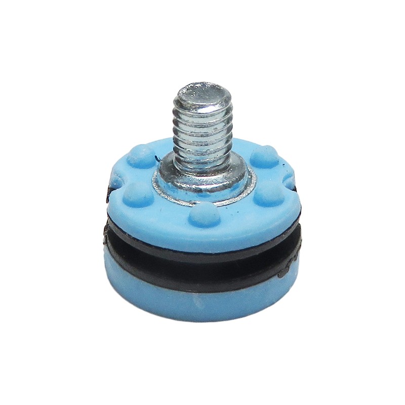 10 pcs : SI-410-C8002 - SCREW GROMMET M3 THERMOPLSTC BLU