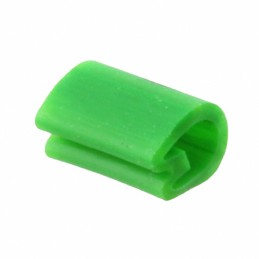 10 pcs : EC0036-000 - WIRE MARKER PUSH ON 4.5MM GREEN