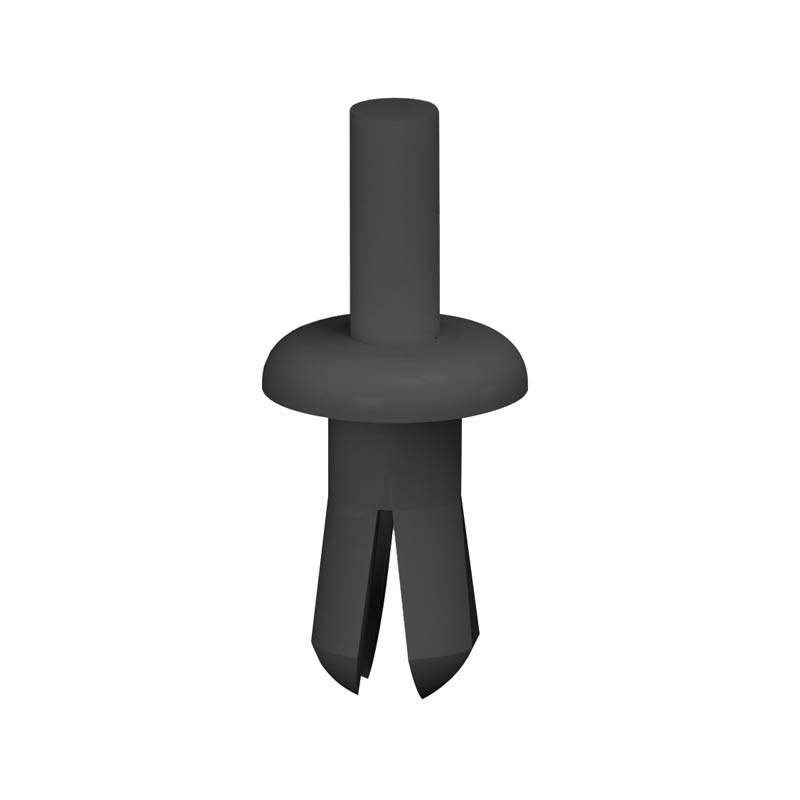 10 pcs : PPR-93-14B - RIVET PUSH 0.433' NYLON BLACK