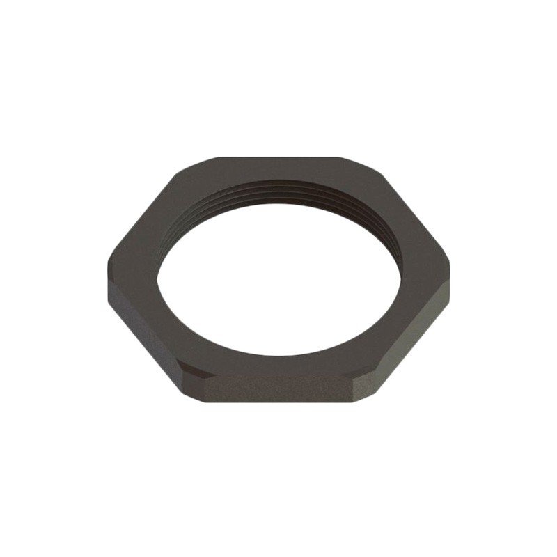 10 pcs : CGLN-PG7-BK - LOCK NUT 0.748' NYLON PG7