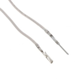 10 pcs : 0367690736 - PRE-CRIMP SL F TO M 12' WHITE