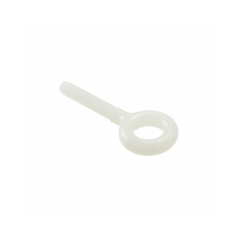 10 pcs : 0100632EYEB075 - EYE BOLT 6-32 THREAD 1/4 ID 5/8