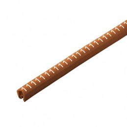 10 pcs : 1568261506 - WIRE MARKR SLIP-ON 7X4MM BRN/WHT